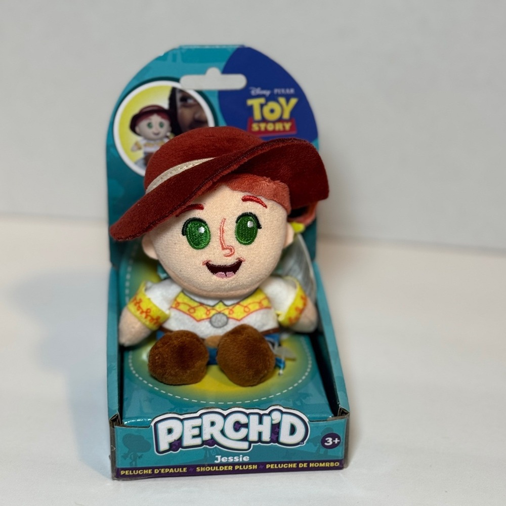Toy Story Pixar Perch'd Jessie 3.75" Shoulder Plush Toy Figure 2026 - NEW!!